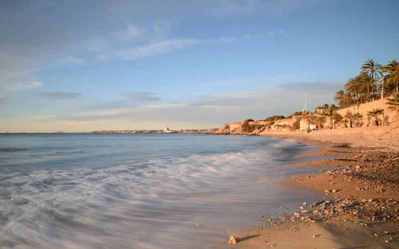 zona de playa o turismo de mil palmeras